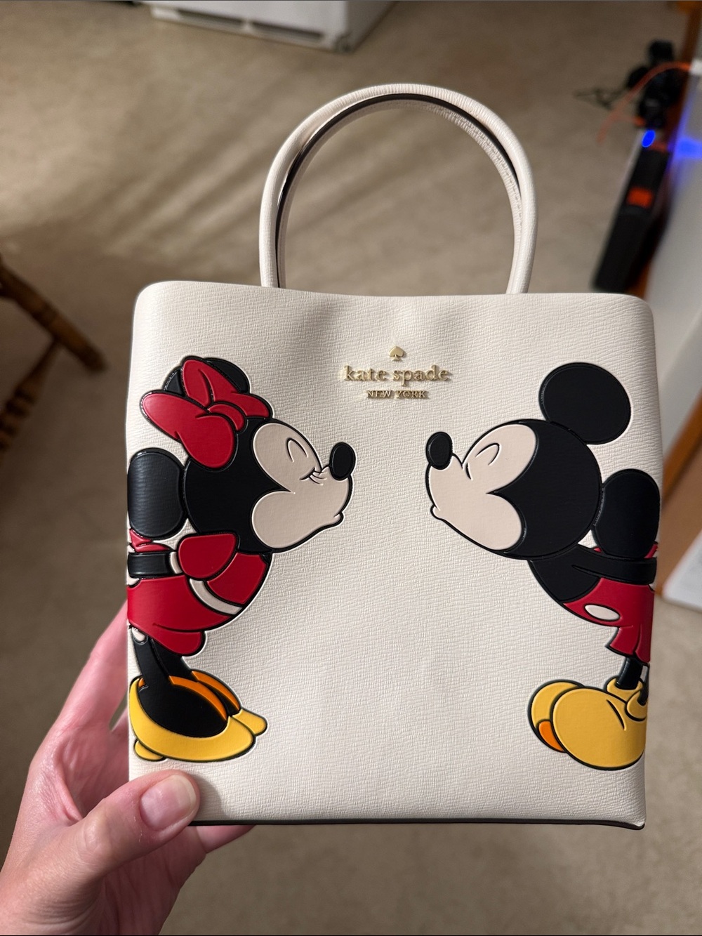 Kate Spade Mickey & Minnie Small Crossbody Purse